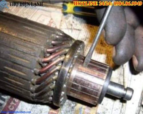 Lỗi motor máy giặt Siemens