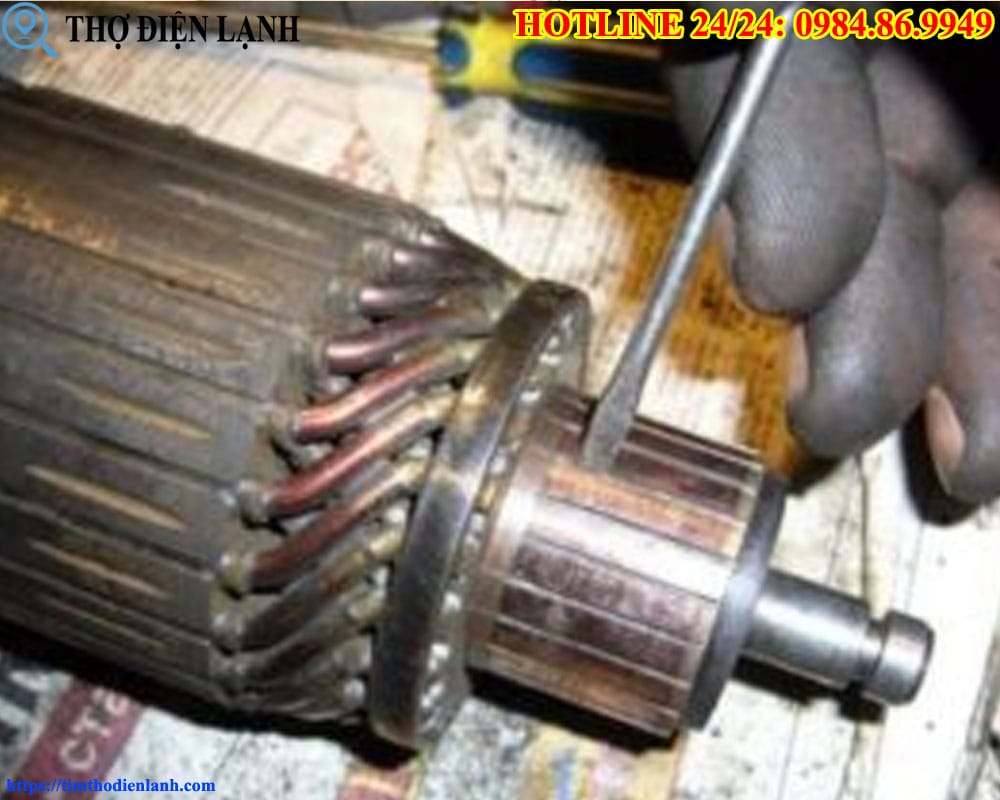 Lỗi motor máy giặt Siemens