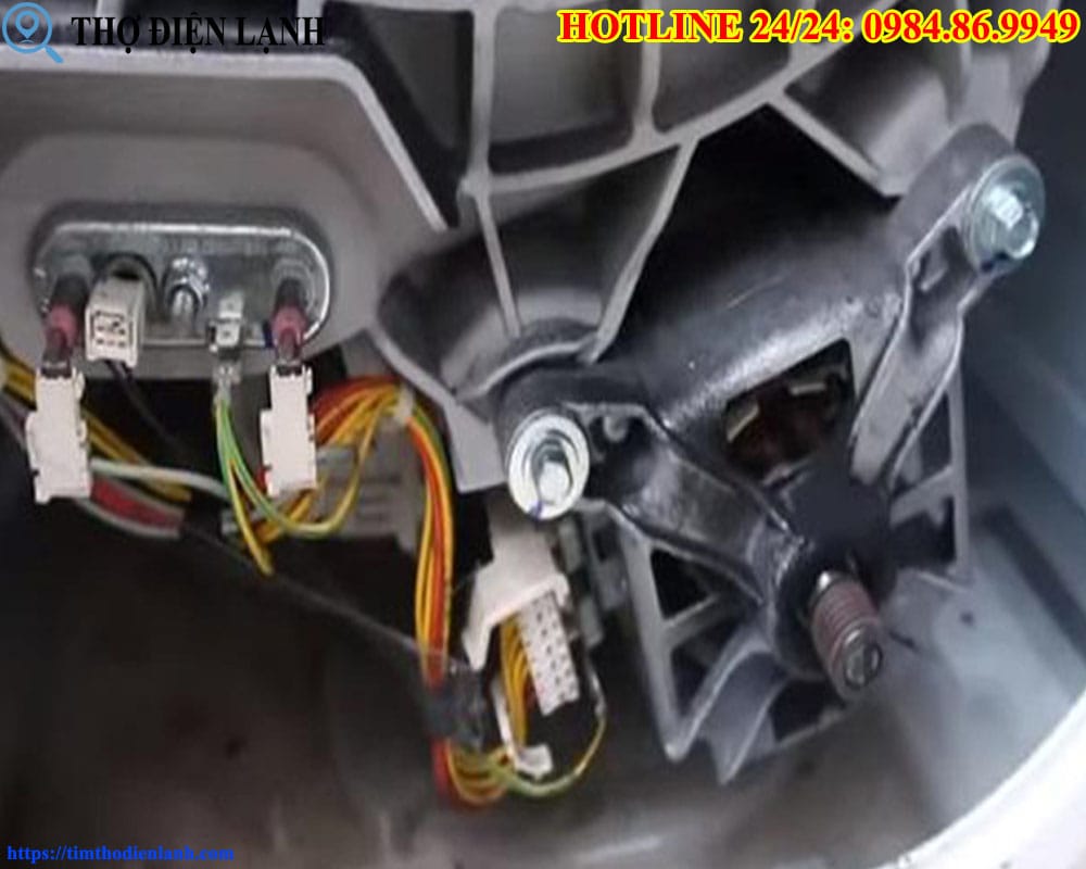 Lỗi motor máy giặt Whirlpool