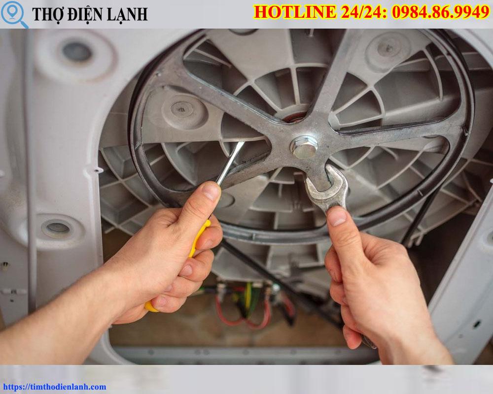 Lỗi motor máy giặt nhận biết