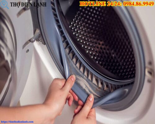 Lồng máy giặt Kangaroo bị thủng