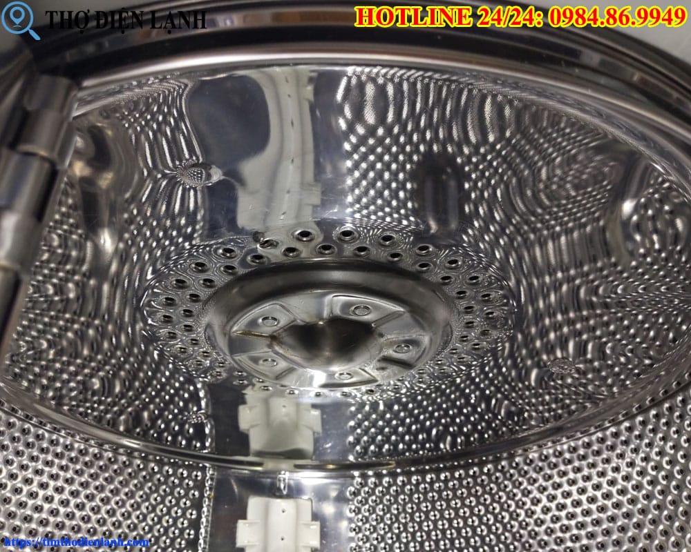 Lồng máy giặt Toshiba bị thủng