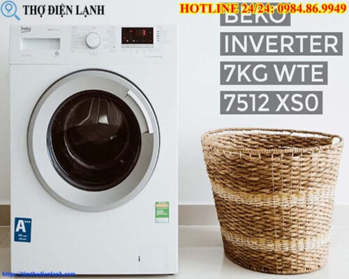 Máy giặt Beko báo lỗi liên tục