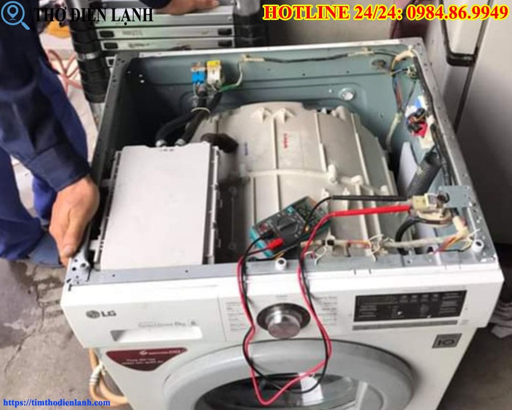 Máy giặt Beko bị chạm mạch