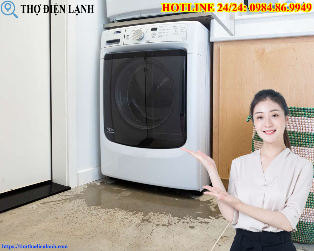 Máy giặt Beko bị rò nước