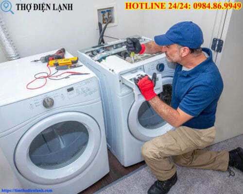 Máy giặt Bosch bị chạm mạch