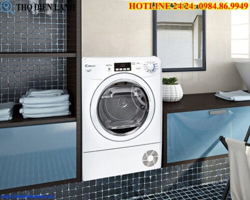 Máy giặt Candy bị rò nước ở chân