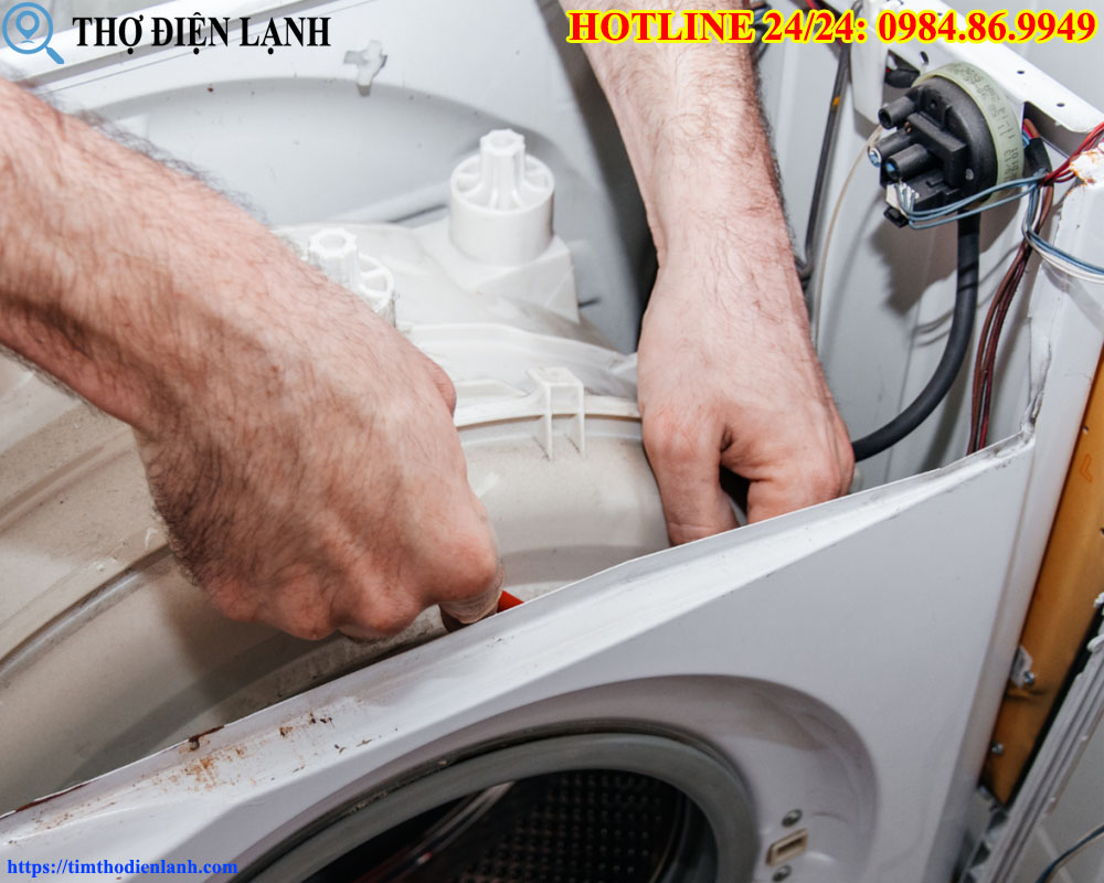 Máy giặt Fagor bị chạm mạch