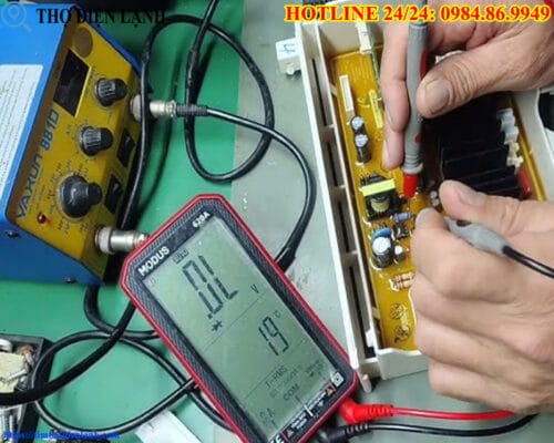 Máy giặt Fagor bị chạm mạch