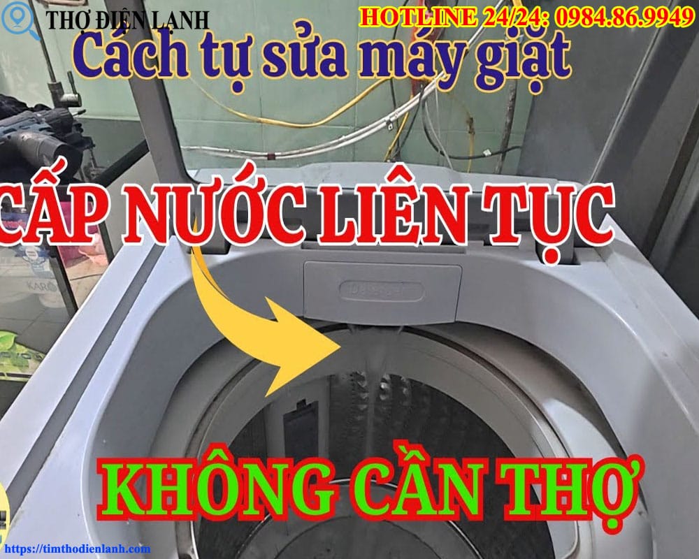Máy giặt Miele vừa cấp nước vừa xả