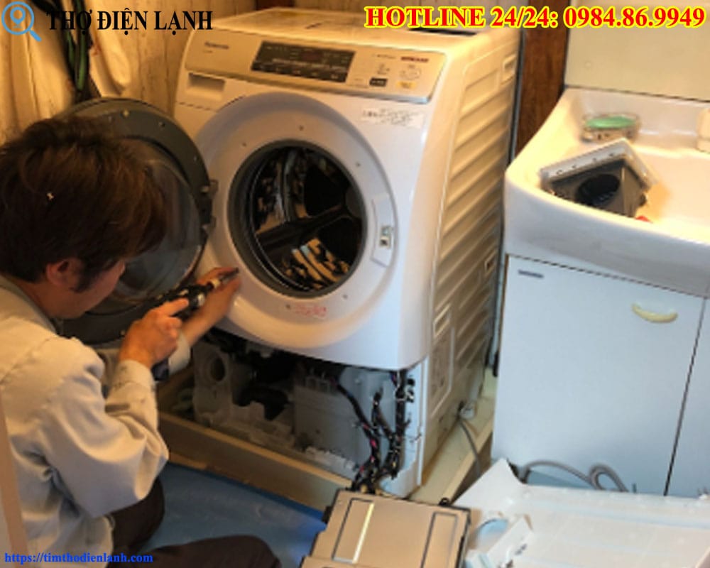 Máy giặt Nagakawa bị chạm mạch