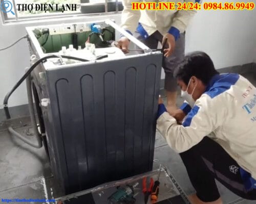 Máy giặt Siemens bị chạm mạch