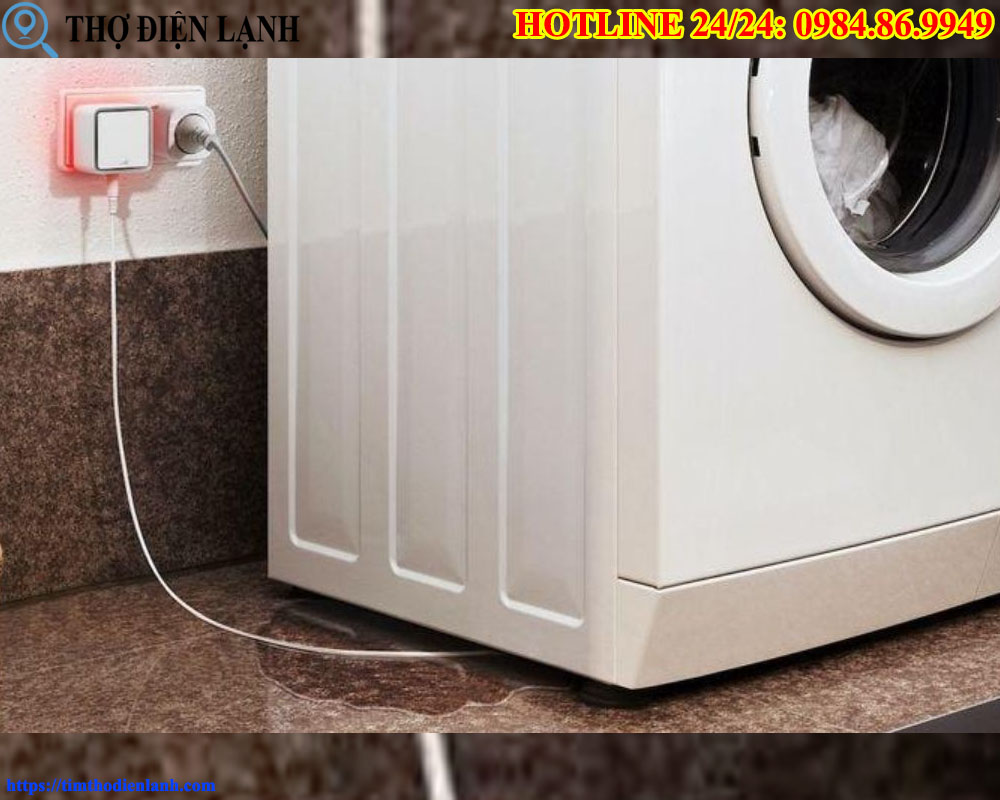 Máy giặt Toshiba bị rò nước
