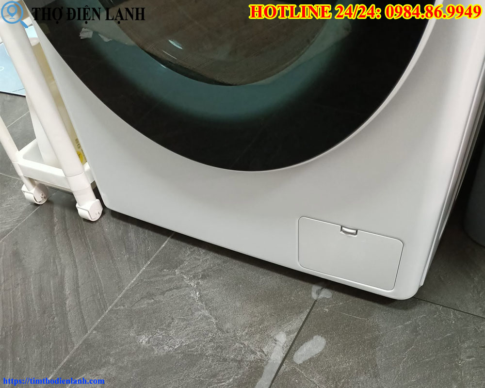 Máy giặt Whirlpool bị rò nước
