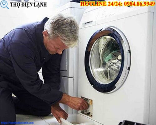 Máy giặt không xả được nước