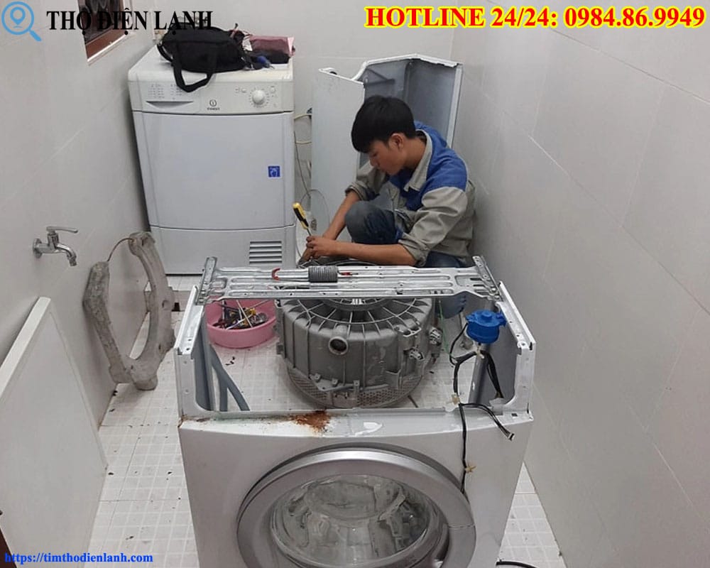 Nhện lồng giặt hư hỏng