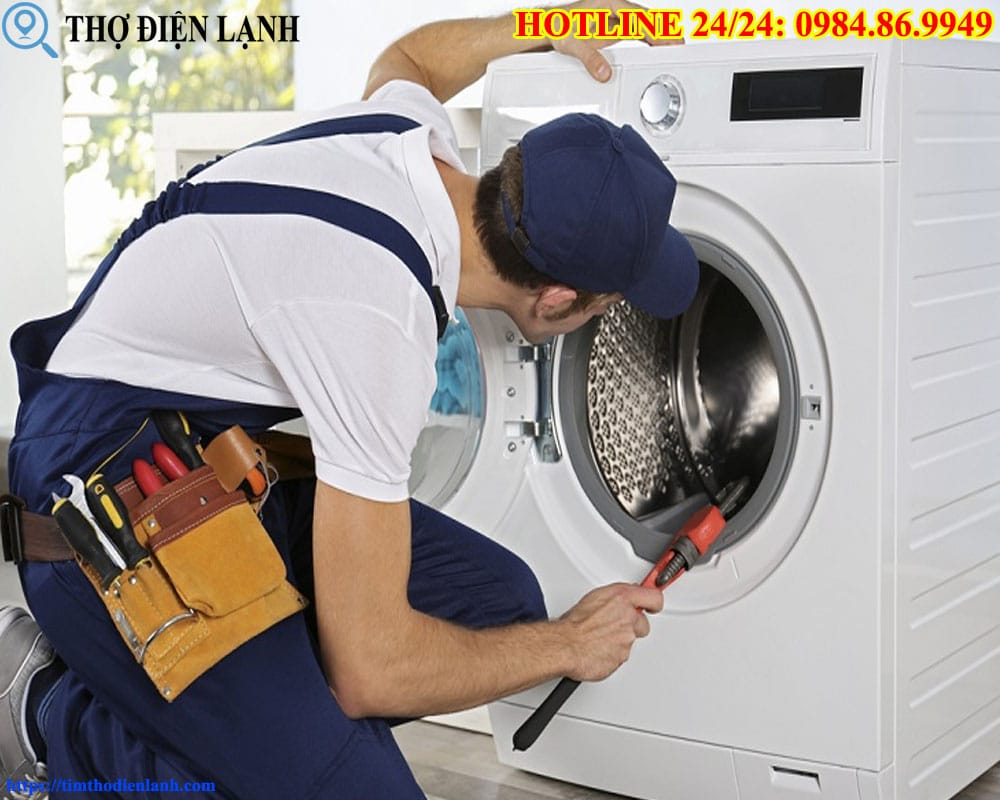 Nhện lồng máy giặt Fagor hư hỏng