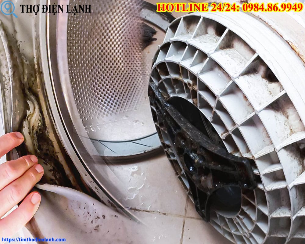 Nhện lồng máy giặt Sony hư hỏng