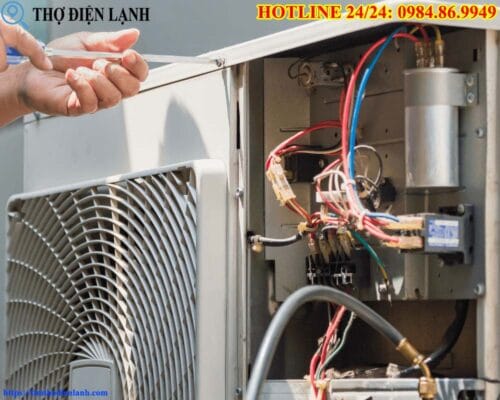 Sửa Bo mạch điều hòa Carrier hỏng