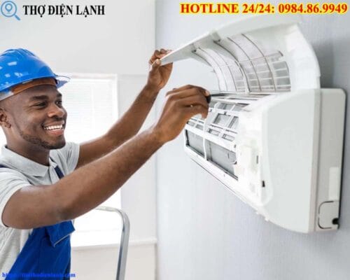 Sửa Điều hòa Mitsubishi không mát