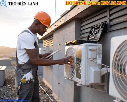 Sửa bo mạch điều hòa midea