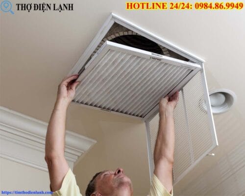 Sửa điều hòa Carrier âm trần