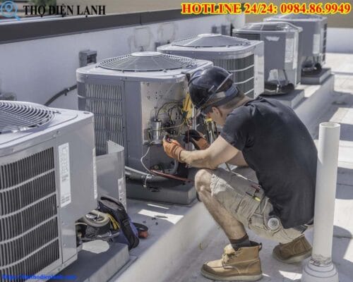 Sửa điều hòa Carrier công nghiệp
