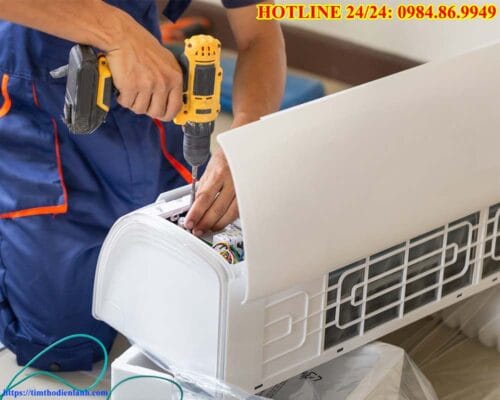 Sửa điều hòa LG chảy nước