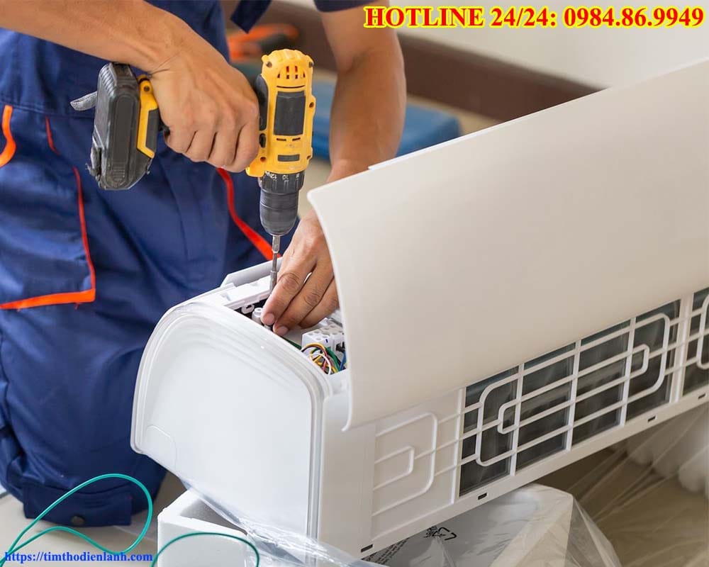 Sửa điều hòa LG chảy nước