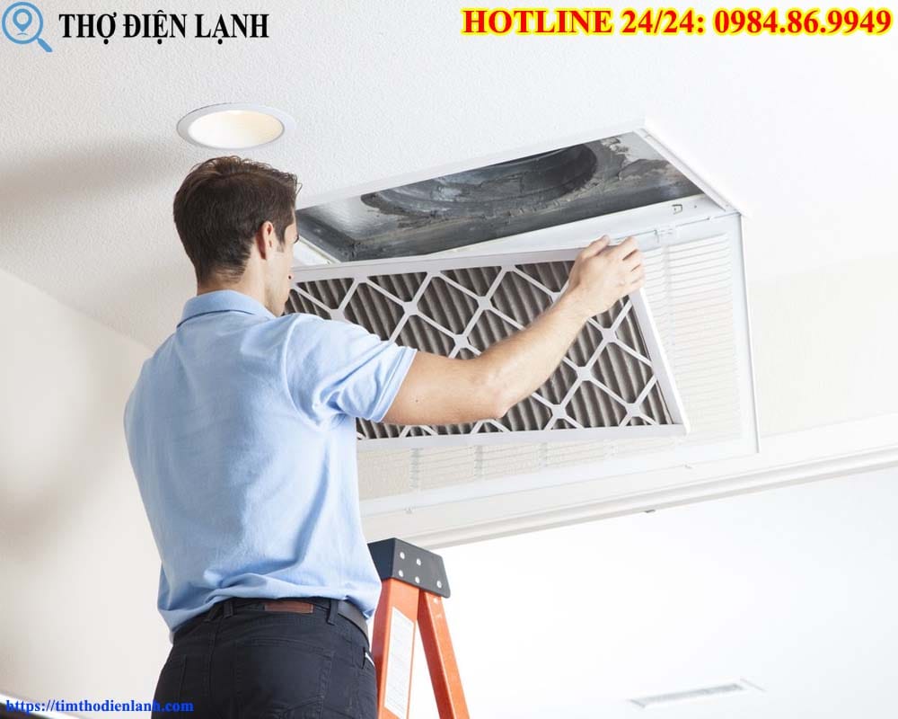 Sửa điều hòa Sharp âm trần