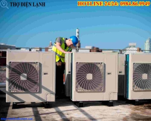 Sửa điều hòa Sharp công nghiệp