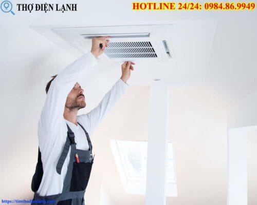 Sửa điều hòa Toshiba âm trần