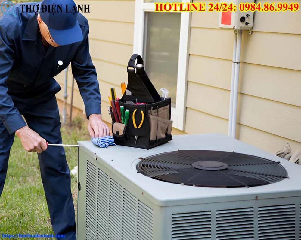 Sửa điều hòa Toshiba công nghiệp