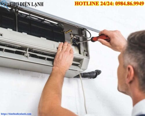 Sửa điều hòa gree bị đóng tuyết