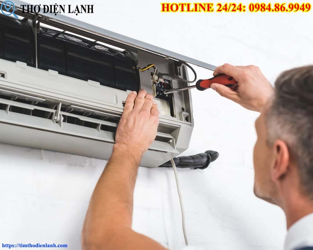 Sửa điều hòa gree bị đóng tuyết