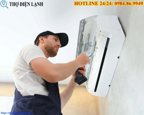 Sửa điều hòa midea chảy nước