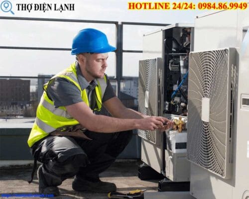 Sửa điều hòa midea công nghiệp