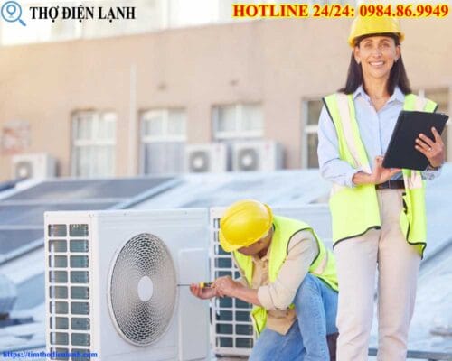 Sửa điều hòa midea kêu to