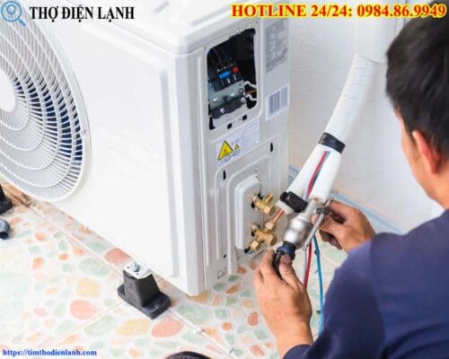 Sửa điều hòa midea không mát