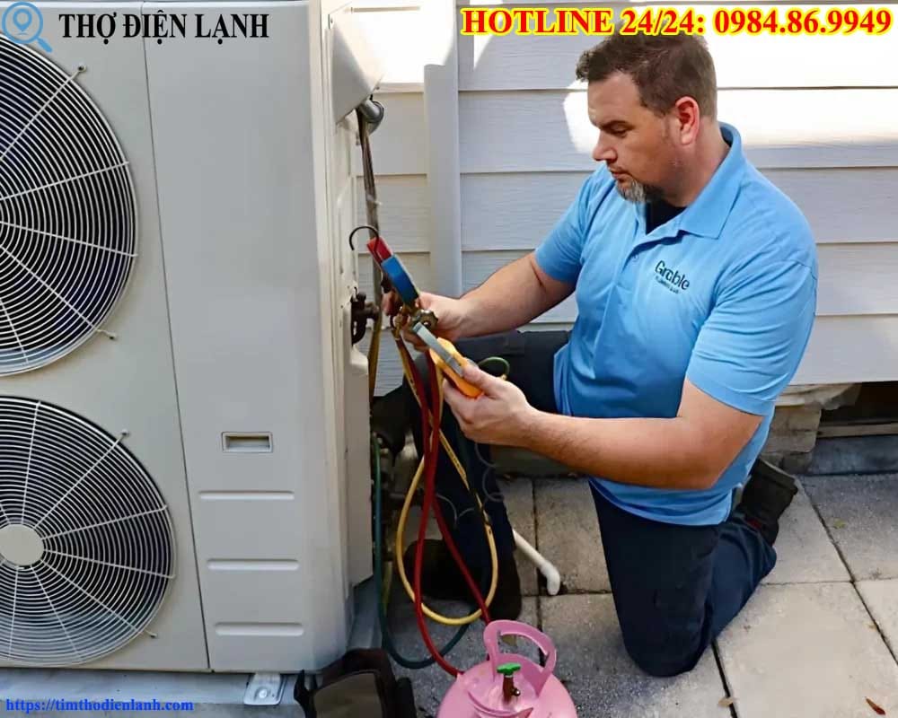Sửa điều hòa midea tự tắt
