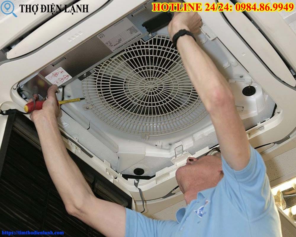 Sửa điều hòa panasonic âm trần