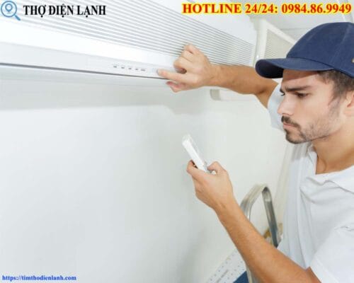 Sửa điều hòa toshiba chảy nước