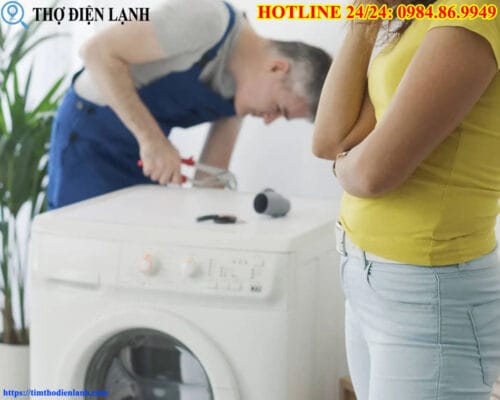 Sửa máy giặt Aqua bị liệt phím