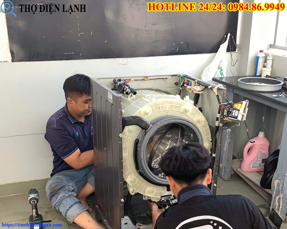 Sửa máy giặt Aqua bị liệt phím bấm