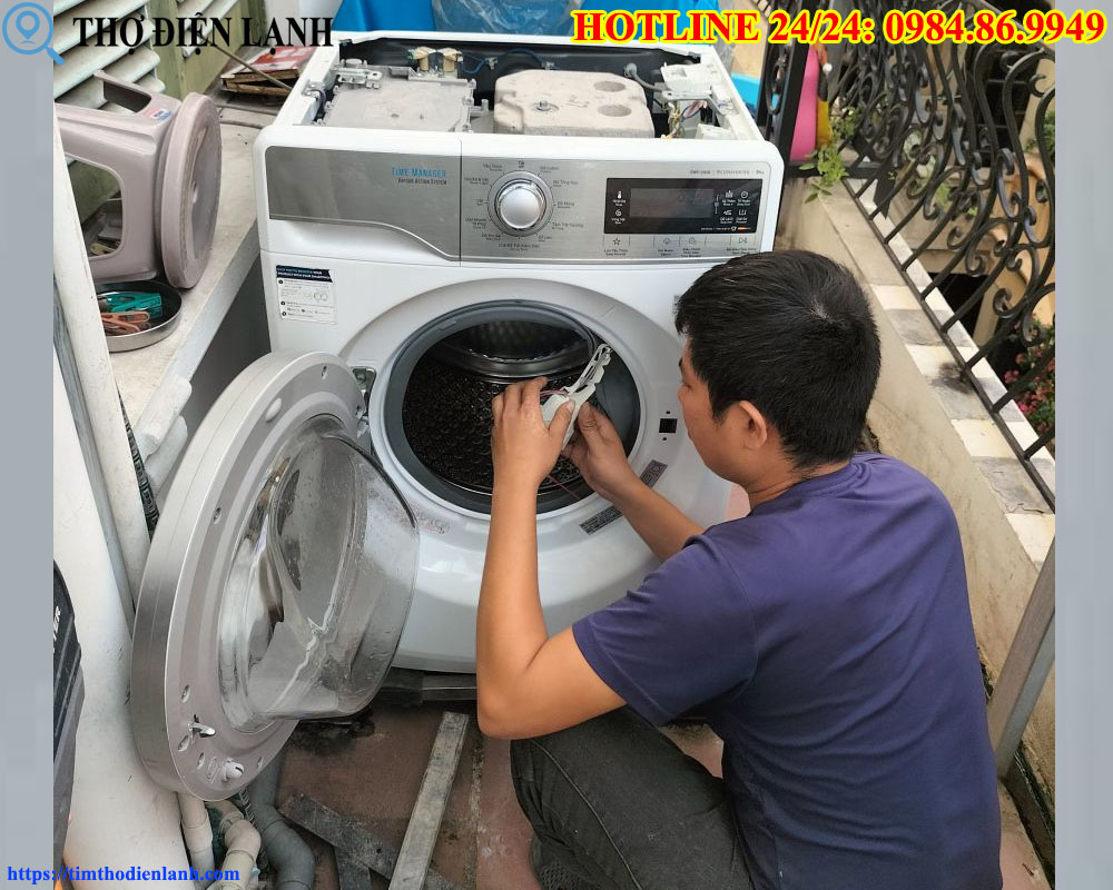 Sửa máy giặt Beko bị chảy nước