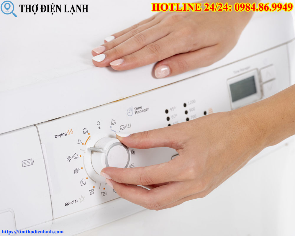 Sửa máy giặt Beko bị liệt phím bấm