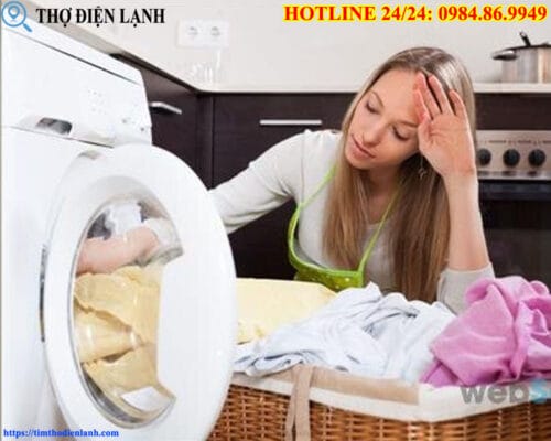 Sửa máy giặt Bosch bị chảy nước