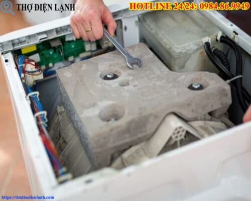 Sửa máy giặt Bosch bị liệt phím