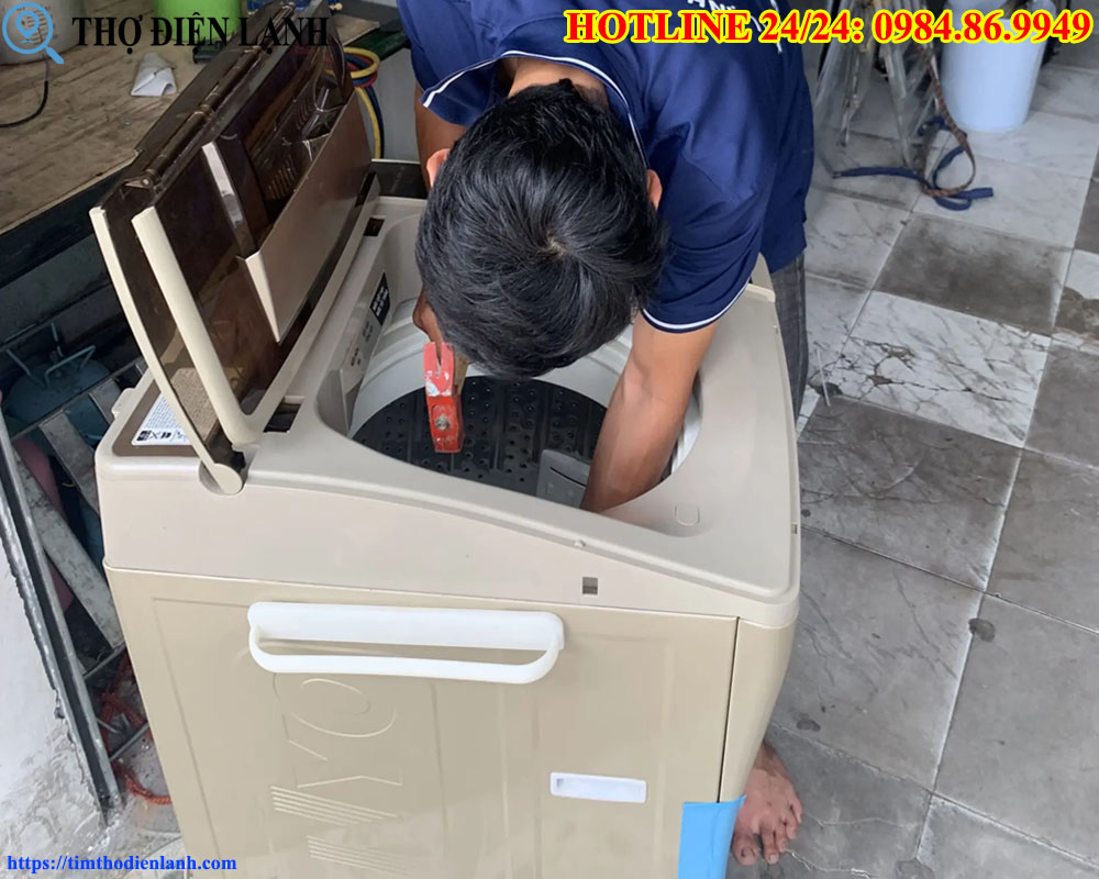 Sửa máy giặt Bosch bị liệt phím bấm