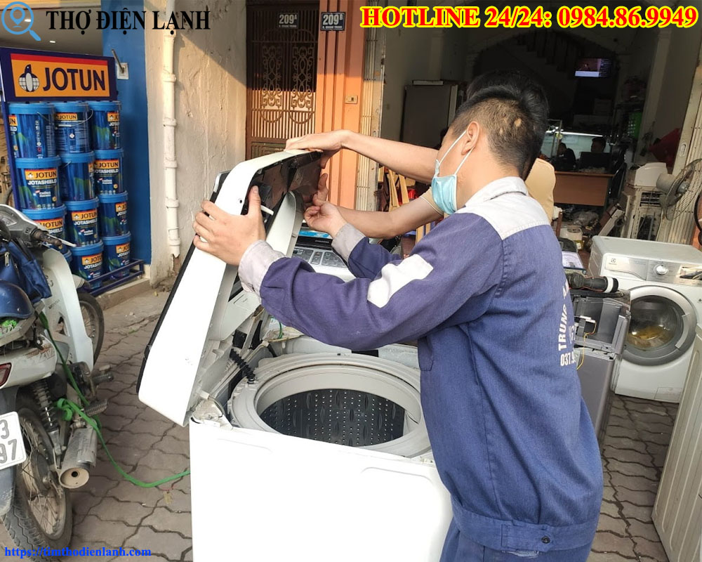 Sửa máy giặt Bosch không cấp nước